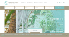 Desktop Screenshot of hotelcosmopolitan.com